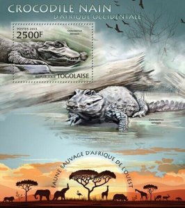 Togo MNH S/S MI 4790 Crocodiles 2013