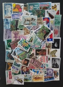 US 100 Different Used Stamp Lot Collection T6061