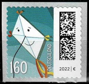 Germany 2021,Sc.#3258 MNH, World of Stamps,March issue,stamp of coil