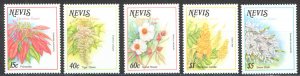 Nevis Sc# 575-579 MNH 1988 Christmas