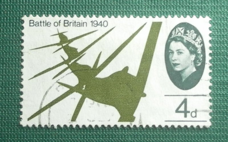 GB 1965 SG671-6, 4d Battle of Britain, MINt, , franked