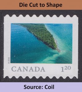Canada 3067i Far & Wide Point Pelee National Park $1.20 DCTS single MNH 2018