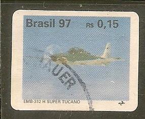 Brazil   Scott 2621      Plane    Used