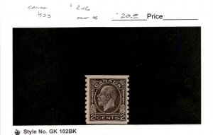 Canada, Postage Stamp, #206 Mint Hinged, 1933 King George (AE)