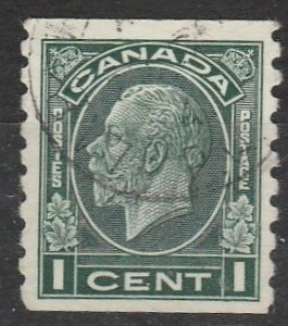 Canada   205   (O)   1933   Le $0.01  Coil   ($$)