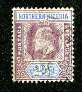 1902 Northern Nigeria Sc.#13 used ( 825 BCXX )