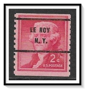 US Precancel #1055-61 Leroy NY Used