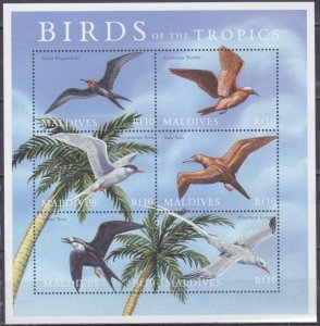 2000 Maldive Islands 3489-94KL Birds 17,00 €