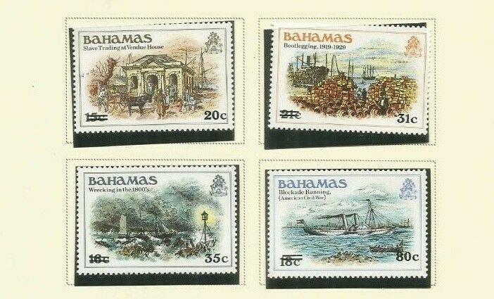 BAHAMAS 1983 SCOTT 532-5 MNH 