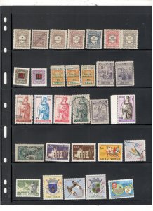 CAPE VERDE COLLECTION ON STOCK SHEET MINT/USED