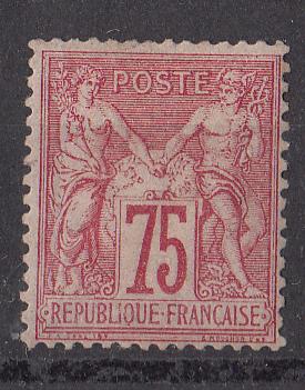 France 75 Y&T 81 MH VF app 1898 SCV $900.00