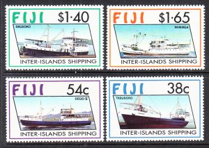 Fiji 661-664 Ships MNH VF