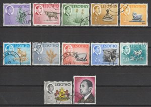 LESOTHO 1967 SG 125/36 USED