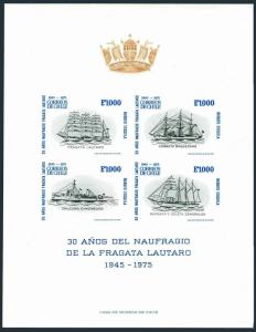 Chile 461-472a,472e exist,MNH.Michel 830-841. Shipwreck of Frigate Lautaro,1975.