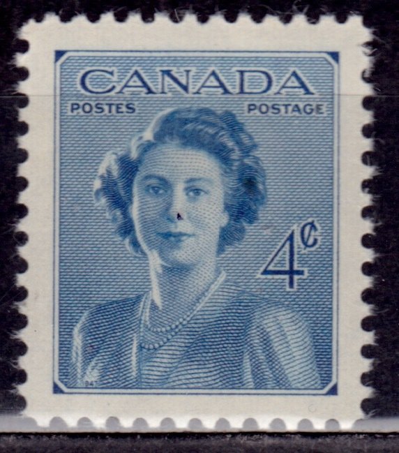 Canada 1948, Princess Elizabeth, 4c, sc#276, MLH