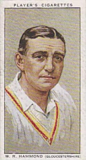John Player Vintage Cigarette Card Cricketeers No. 11 W R 
