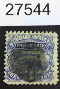 US STAMPS #114 USED LOT #27544