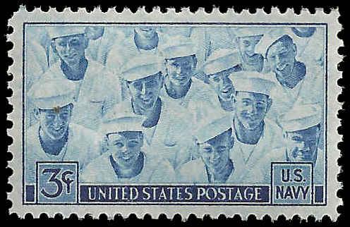 # 935 MINT NEVER HINGED NAVY XF+