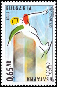 Bulgaria #4210-4211, Complete Set(2), 2002, Olympic, Sports, Never Hinged