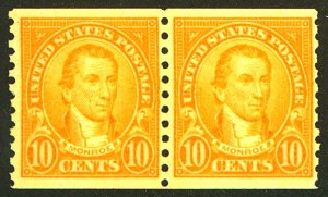 U.S. #603 MINT PAIR OG NH