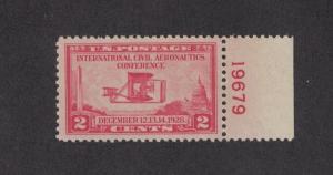 Scott 649 - International Civil Aeronautics Conference. Single. MNH OG  #02 649