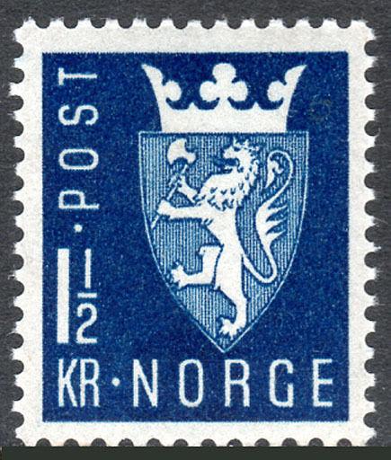 Norway 268, MNH. New National Arms of 1943, 1945