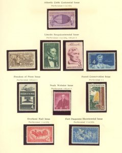 U.S. #SET/MIXED CONDITION 