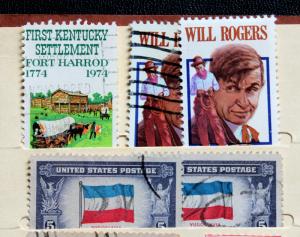 US Stamp Collection Vintage EFO  Lot of 9 Error Stamps Minimum CV$500.00.