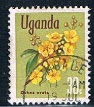 Uganda 119, 30c Ochna ovata, single, used, VF