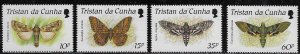 Tristan da Cunha Scott #'s 472 - 475 MH