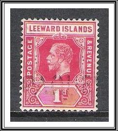 Leeward Islands #48 KG V Used