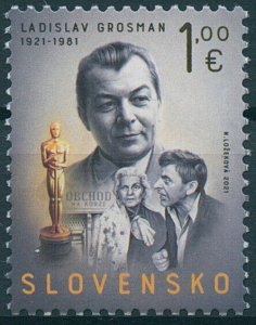 Slovakia 2021 MNH Writers Stamps Ladislav Grosman Screenwriter Film People 1v