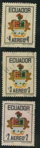 Ecuador C512-C514 Used VF