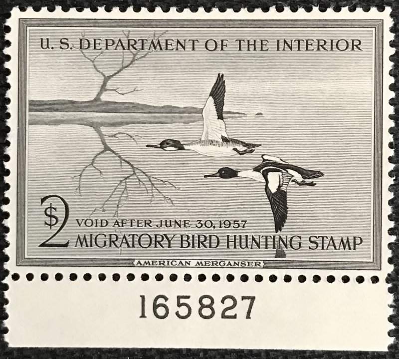 US MNH #RW23 Duck PN Single American Merganser SCV $85.00 L44