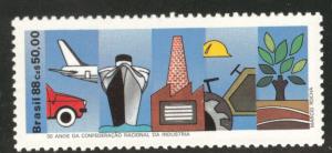 Brazil Scott 2145 MNH** 1988 Industry stamp