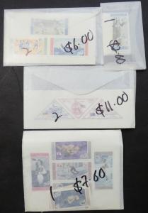 EDW1949SELL : DOMINICAN REP Clean, VF MNH collection of Cplt sets & S/S Cat $116