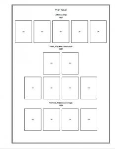 PRINTED VIETNAM 1946-2010 + 2011-2020 STAMP ALBUM PAGES (560 pages)