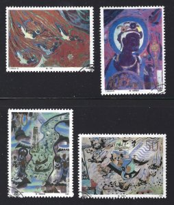 China stamps 1990 T150 Dunhuang Murals (3th Series) 敦煌壁画（第三组）
