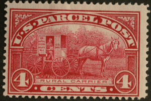 United States Q4 4 Cent Parcel Post Mint OG