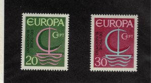 Germany Scott 963-964 MNH