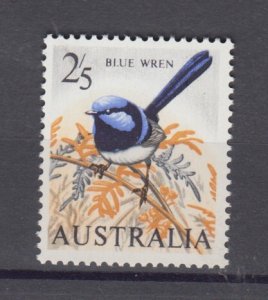 J38880, jlstamps, 1963-5 australia part of set mnh #371 bird