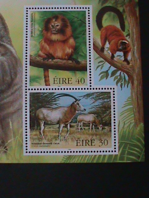 IRELAND-1998 NATIONAL STAMP SHOW STAMPA'98- ENDANGERD ANIMAL MNH S/S VF