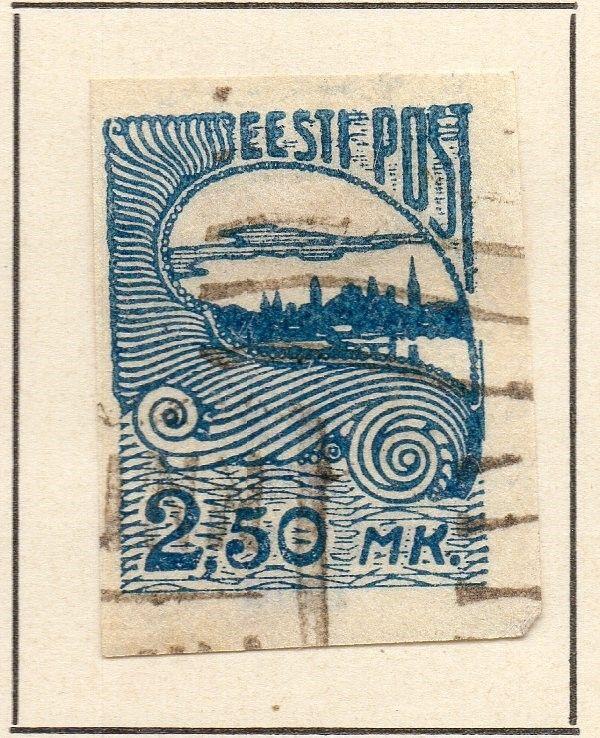 Estonia 1919-21 Early Issue Fine Used 2.50m.  230799