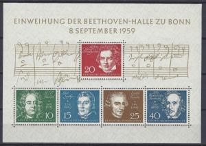 Germany Bund Scott # 804, mint nh, s/s