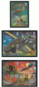 Great Britain 1350-59 MNH 1991 Good uck Symbols (fe5301)