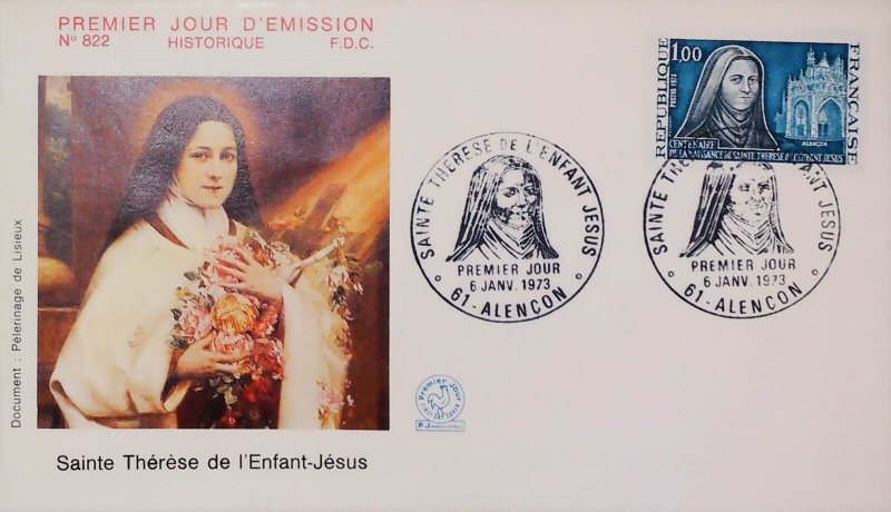 FDC France 1973 Commemorative First Day Cover 14704