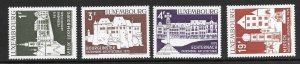 Luxembourg 555-58   1975  set 4  VF NH