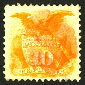 U.S. #116 RED CANCEL USED