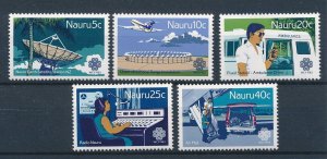 [117032] Nauru 1983 Communication aviation airplane satellite  MNH