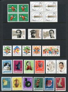 PRC CHINA FANTASTIC LOT OF STAMPS & SOUVENIR SHEETS  MINT NEVER HINGED AS SHOWN